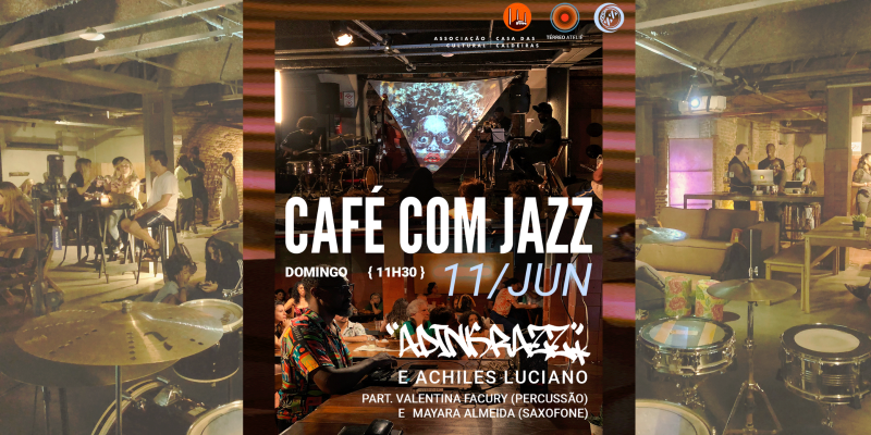 CAFÉ COM JAZZ no Térreo Ateliê - 5ª edição