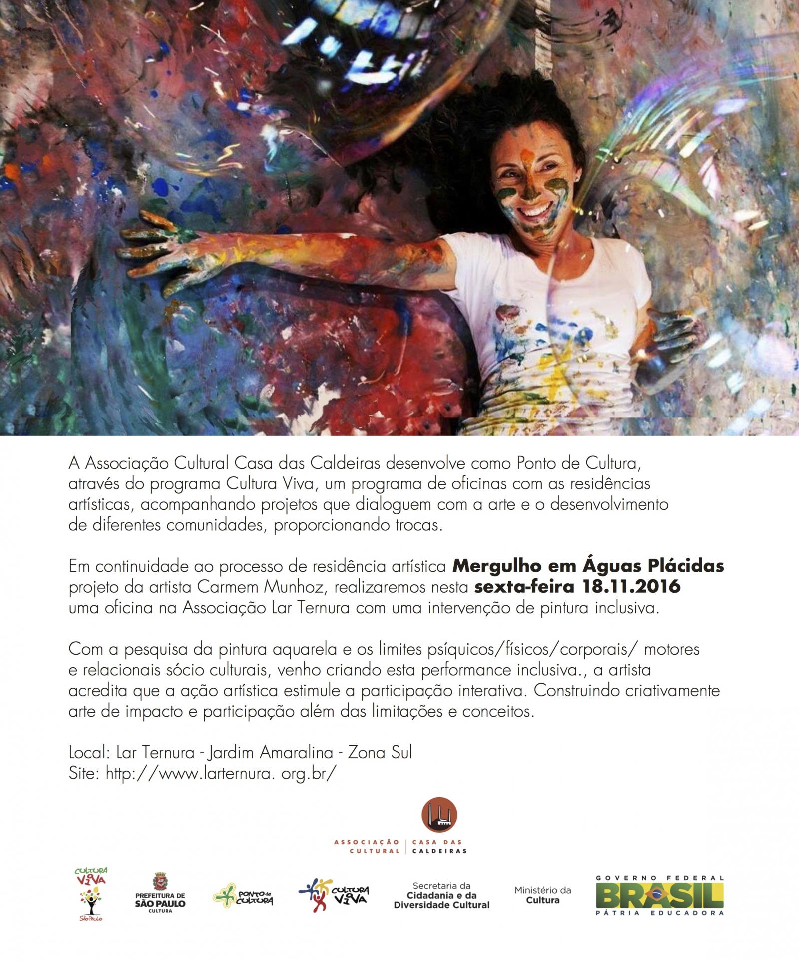 Oficina de Pintura com jovens Oficina de Pintura com jovens