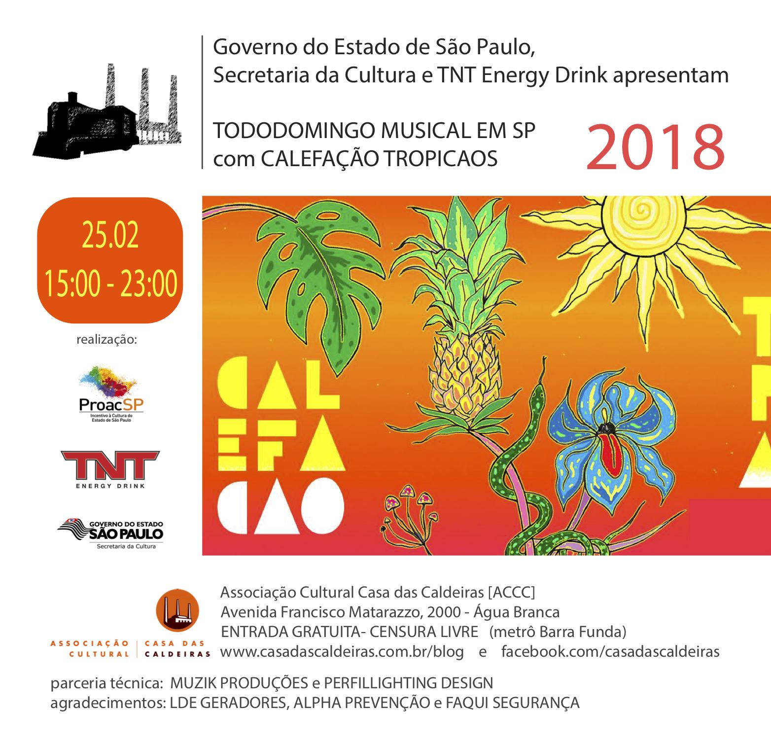 Calefação Tropicaos - 25.02 Calefação Tropicaos - 25.02