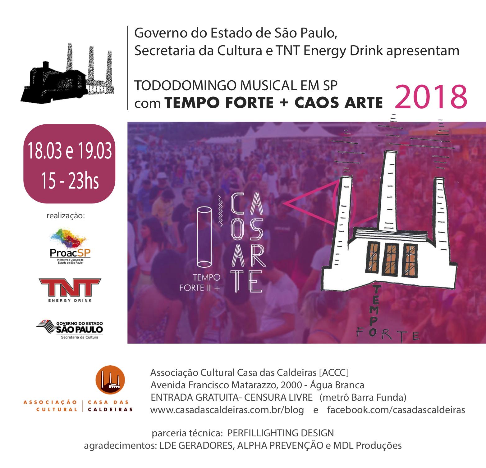 TEMPO FORTE e CAOS ARTE TEMPO FORTE e CAOS ARTE