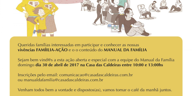 convite para famílias - Tododomingo especial