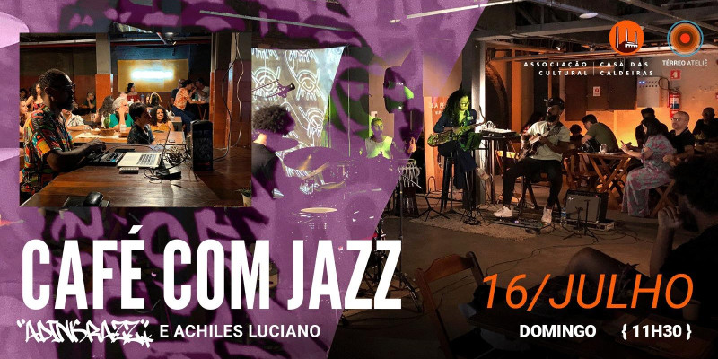 CAFÉ COM JAZZ no Térreo Ateliê - 6ª edição